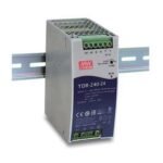 TDR-240-24 Mean Well Power Supply 24 VDC 10A Din Rail
