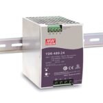 TDR-480-48 Mean Well Power Supply 48 VDC 10A Din Rail